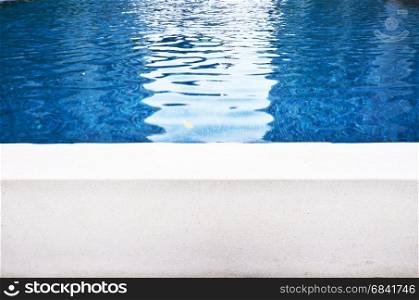 Waves reflections on the water surface swimming pool Background image