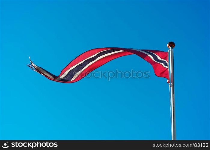 Waving Norway flag backdrop. Waving Norway flag backdrop hd