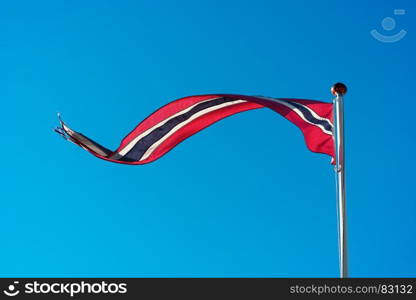 Waving Norway flag backdrop. Waving Norway flag backdrop hd