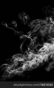 wavy smoke black background. Resolution and high quality beautiful photo. wavy smoke black background. High quality and resolution beautiful photo concept