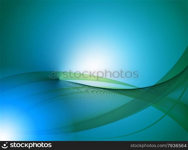 Wavy Turquoise Background Meaning Artistic Design Or Digital Art&#xA;