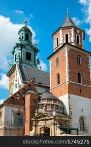 Wawel Cathedral, part of the Royal Wawel Castle, Krakow, Poland