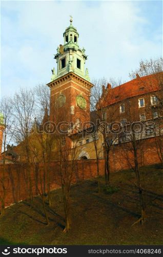 Wawel Hill, Wawel Castel, Krakow, Poland.