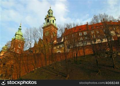 Wawel Hill, Wawel Castel, Krakow, Poland.