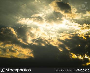 Weather concept - beautiful cloudy sky as background. Copy space.. Weather concept - beautiful cloudy sky as background.