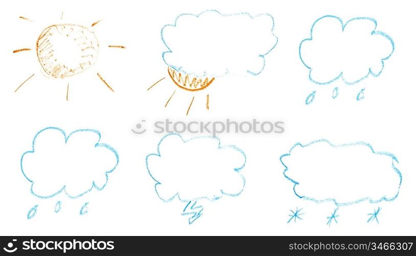 weather paint hand art on white paper