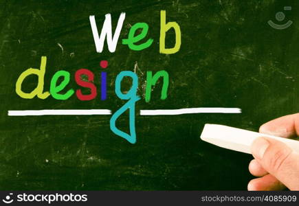 web design concept