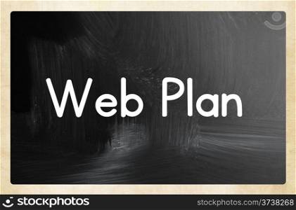 web plan concept