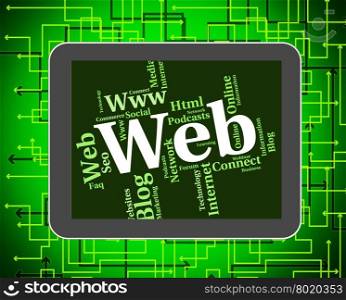 Web Word Meaning Network Searching And Websites
