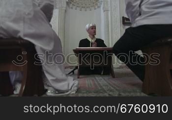Wedding Ceremony of Crimean Tatars in Mosque Bakhchysaray, Crimea