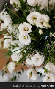 wedding decor for table with natural element