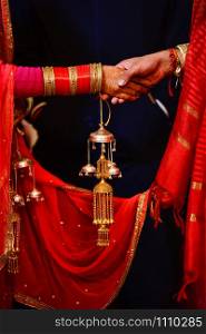 Wedding knot at hindu wedding