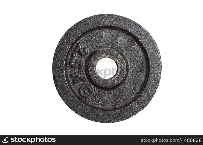 Weight for dumbbell isolated as Cut.. Weight for dumbbell isolated as Cut