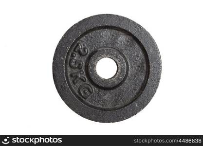 Weight for dumbbell isolated as Cut.. Weight for dumbbell isolated as Cut