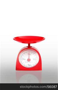 weight scale isolated