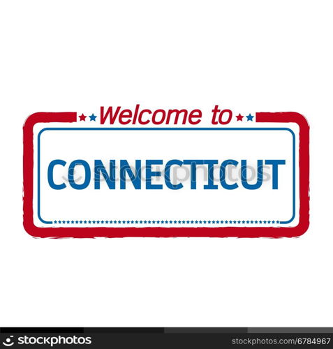 Welcome to CONNECTICUT of US State illustration design