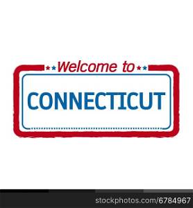 Welcome to CONNECTICUT of US State illustration design