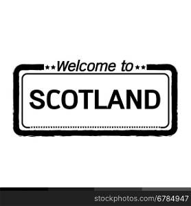 Welcome to SCOTLAND illustration design