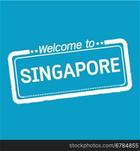Welcome to SINGAPORE illustration design