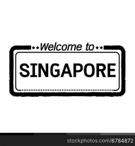 Welcome to SINGAPORE illustration design