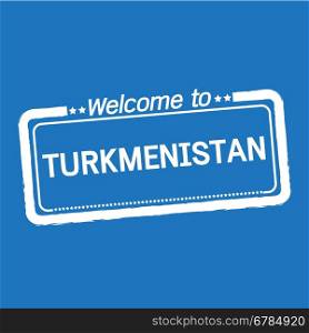 Welcome to TURKMENISTAN illustration design