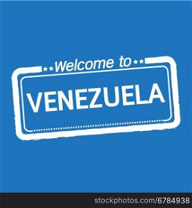 Welcome to VENEZUELA illustration design