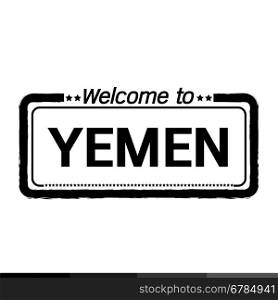 Welcome to YEMEN illustration design