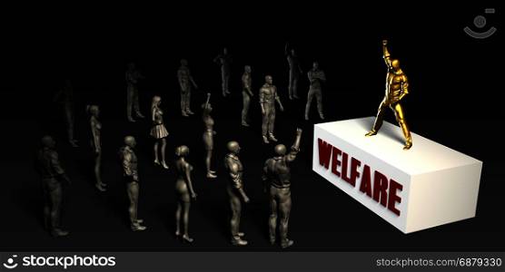 Welfare Remorse Fight For and Championing a Cause. Welfare