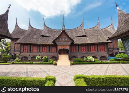 West Sumatra pavilion in Taman Mini Indonesia Park.