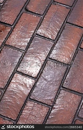 Wet brick