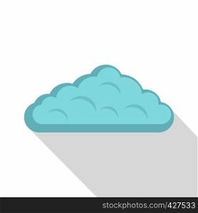 Wet cloud icon. Flat illustration of wet cloud vector icon for web. Wet cloud icon, flat style