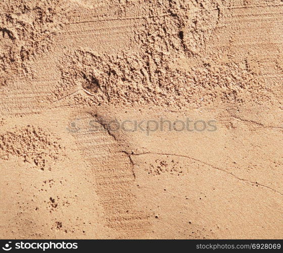 wet sand background