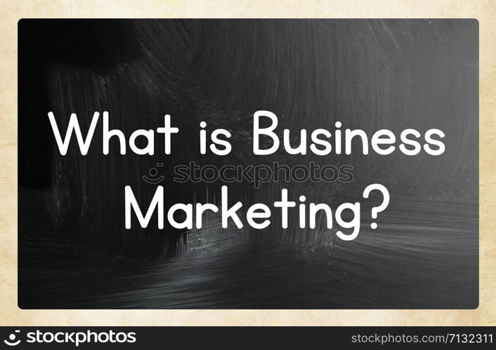 what is business marketing?