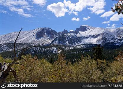 Wheeler Peak in Great Basin National Park, Baker, Nevada