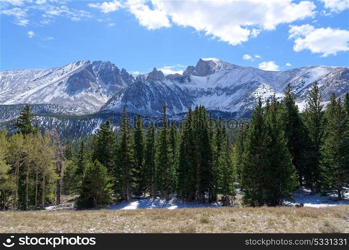 Wheeler Peak in Great Basin National Park, Baker, Nevada