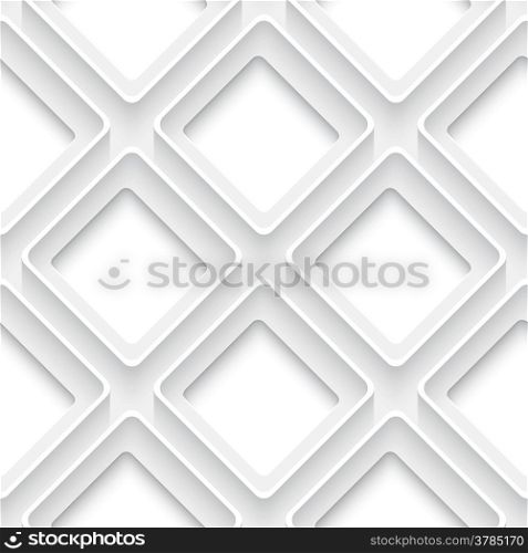 White abstract seamless background square with 3d rim and realistic shadow.&#xA;&#xA;