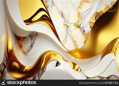 white and gold marble abstract texture background. white and golden marble texture