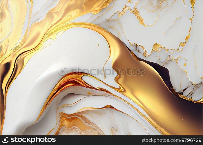 white and golden marble abstract texture background. white and golden marble texture