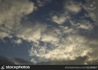 White And Gray Clouds In A Blue Sky