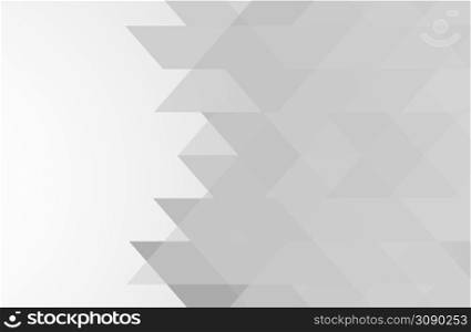 White and gray color background. Abstract geometric pattern, vector illustration. White and gray color background. Abstract geometric pattern, vector