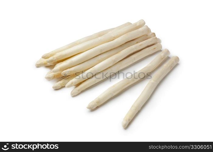 White asparagus stems