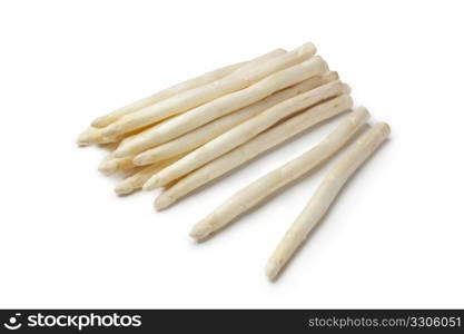 White asparagus stems
