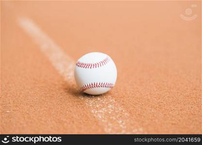 white baseball pitch