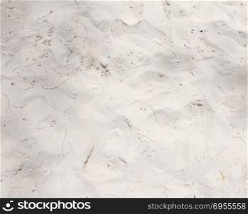 White beach sand as a background
