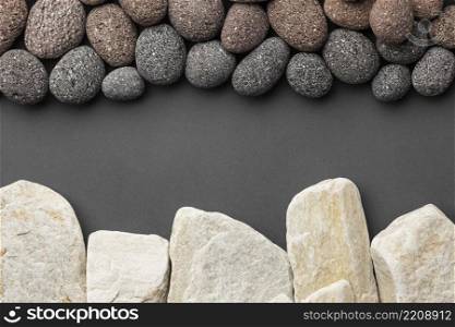 white black stone collection