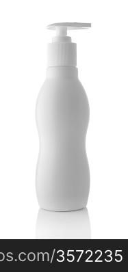 white blank rond spray bottle