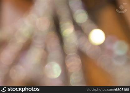 white bokeh light for abstract background holiday concept