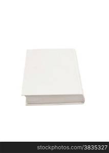 white book isolated on white