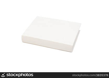 white book isolated on white