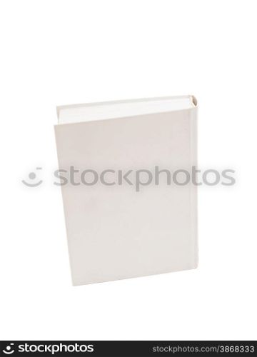 white book isolated on white